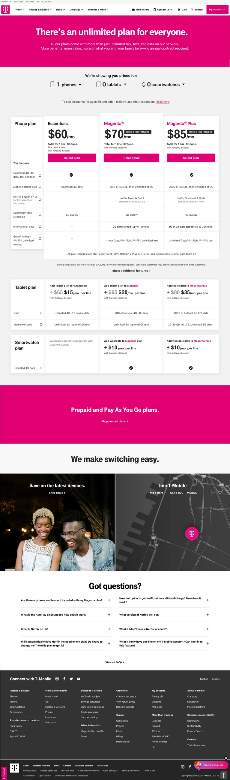 T-Mobile device options open state 01
